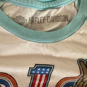 Women’s Harley Davidson muscle tank.